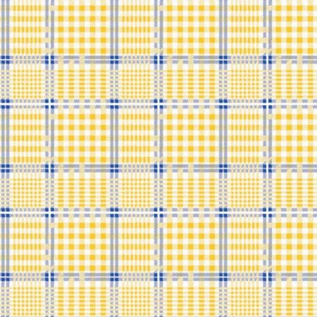 Tovagliette Scozzesi gialle pezzi 500