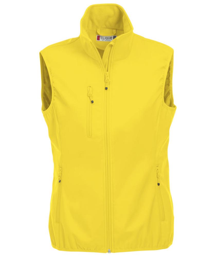Gilet clique giallo donna
