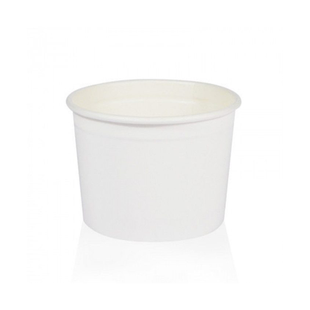 Coppetta gelato 3 palline bianca