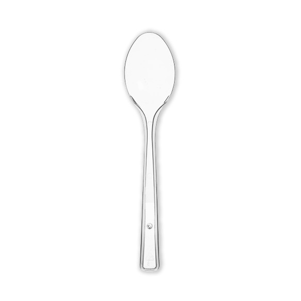 Cucchiai plastica pezzi 20