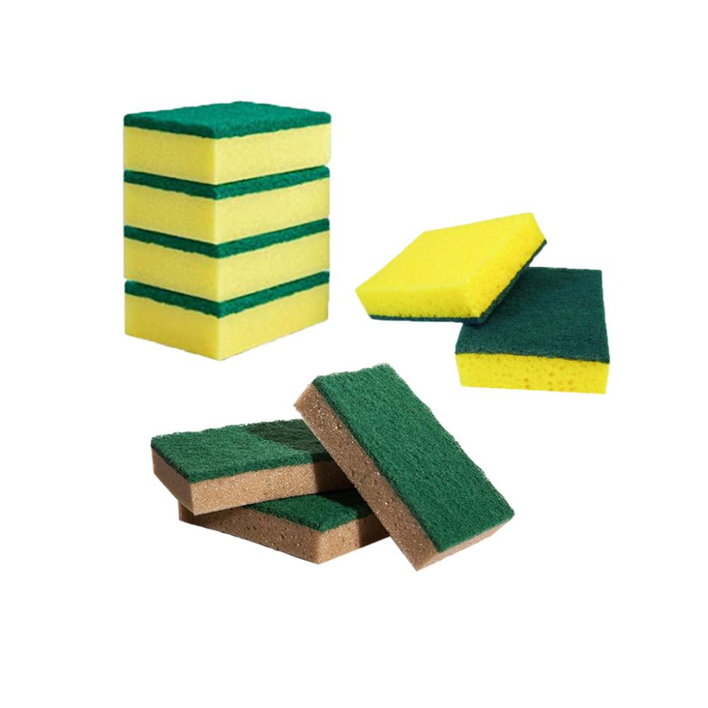 Spugne piatti giallo/verdi 