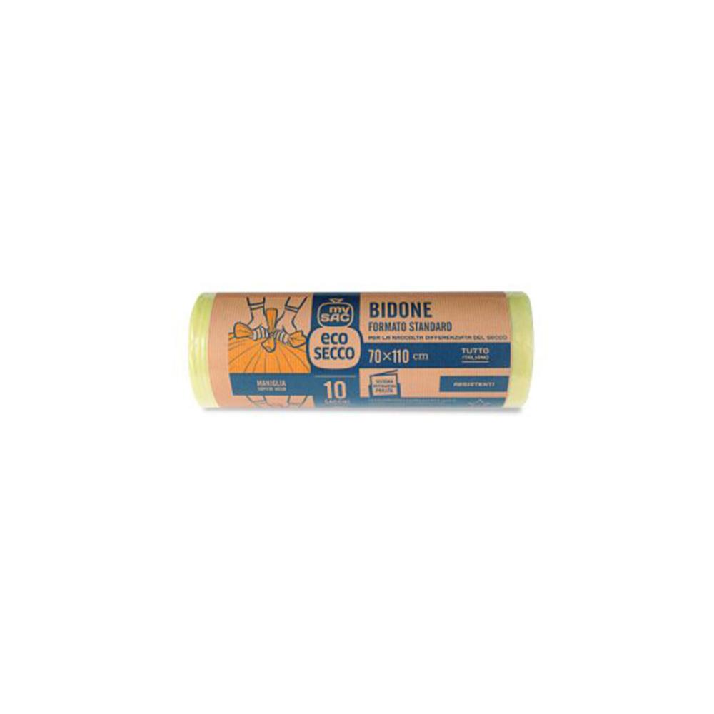 Sacchi 70x110 giallo pz 10