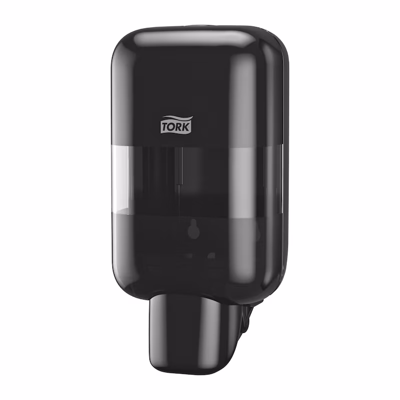 Dispenser Mini sapone e disinfettante nero