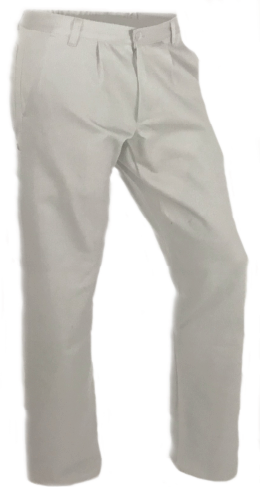 Pantalone s/tasche bianco