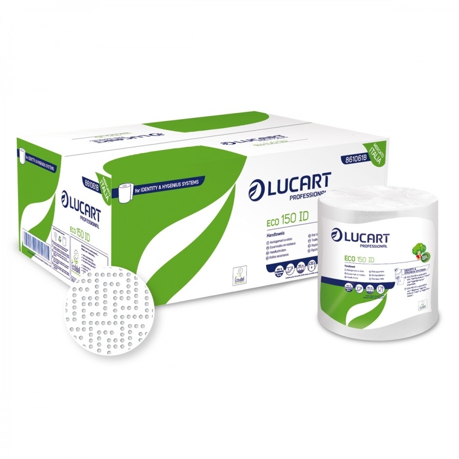 Asciugamani in rotolo bianco pezzi 6