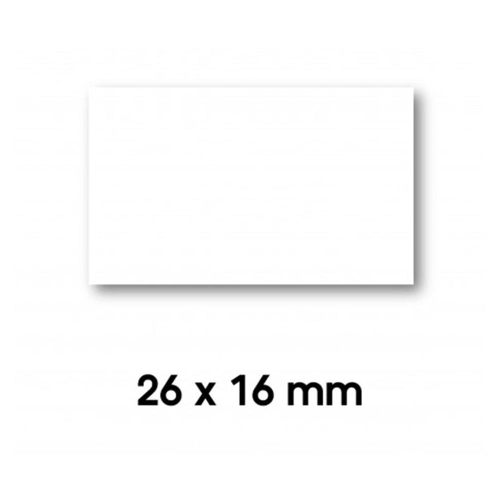 26x16 - bianche retttangolari