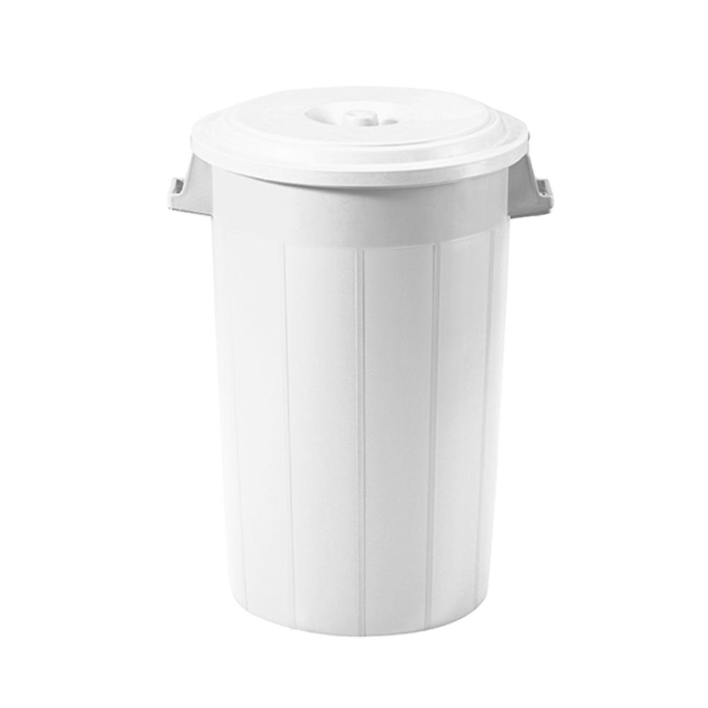 Bidone lt 120 Bianco