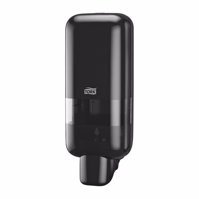 Dispenser sapone a leva nero tork