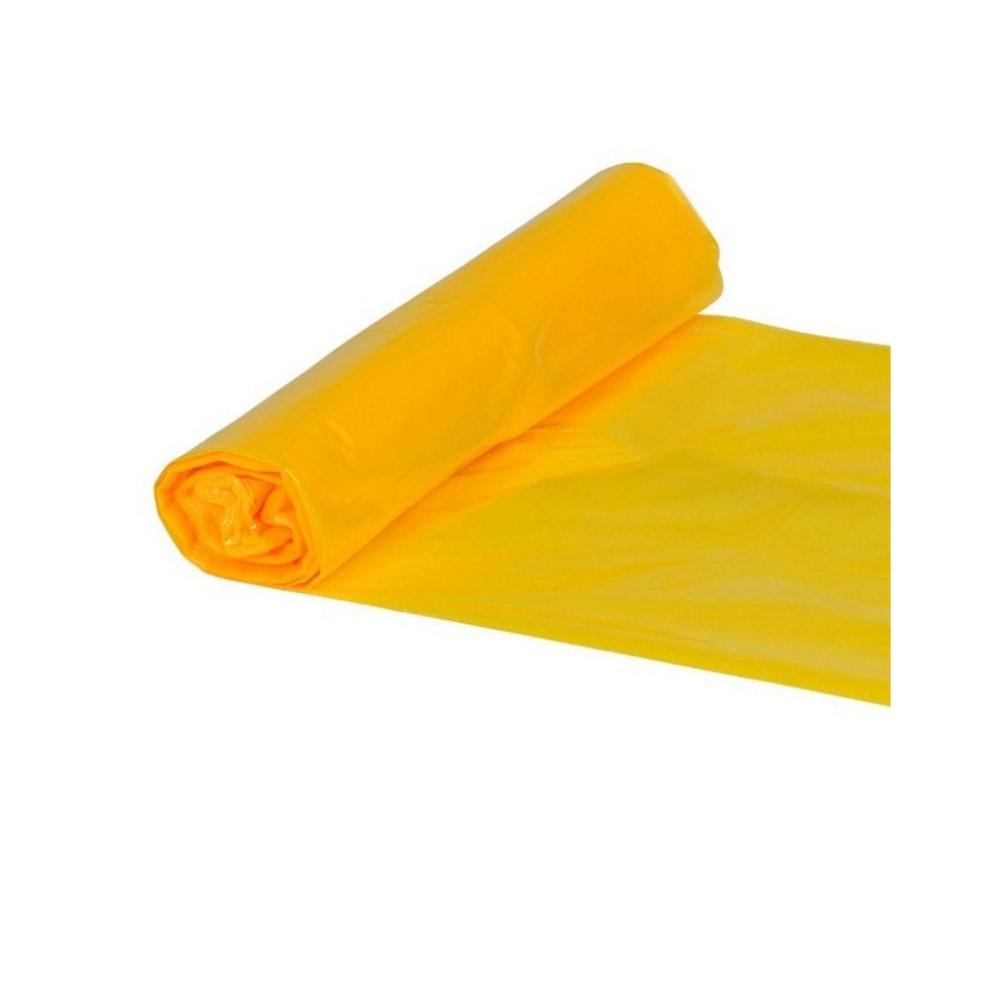 Sacchi immondizia 80x110 gialli pz 20