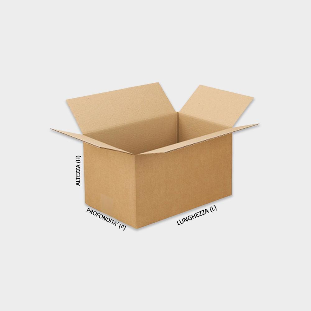 Scatole cartone - (L) 28.5x23 (P) - (H) 29 cm