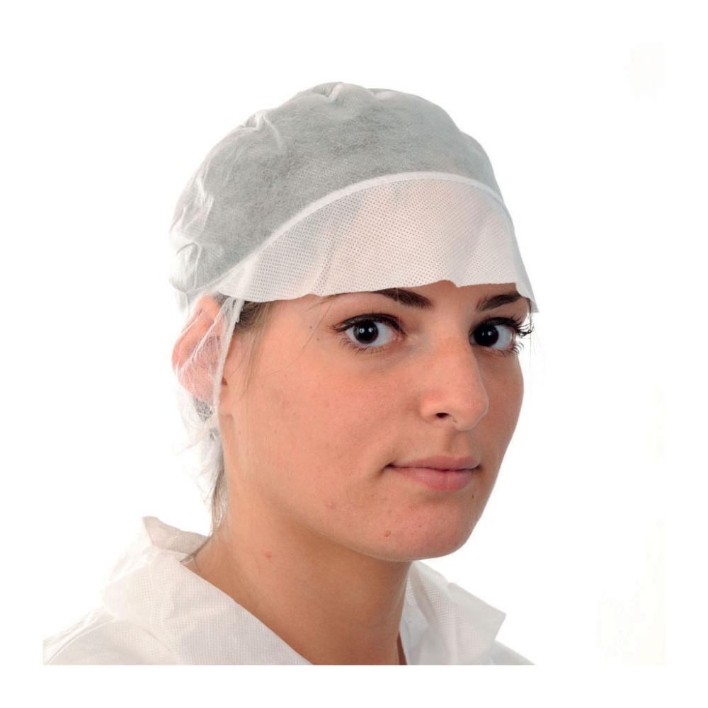 Cuffia Con visiera e raccogli capelli