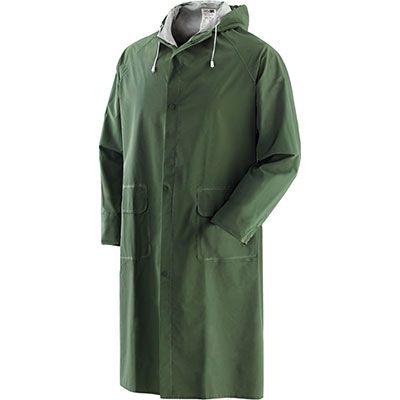 Cappotto pluvio verde