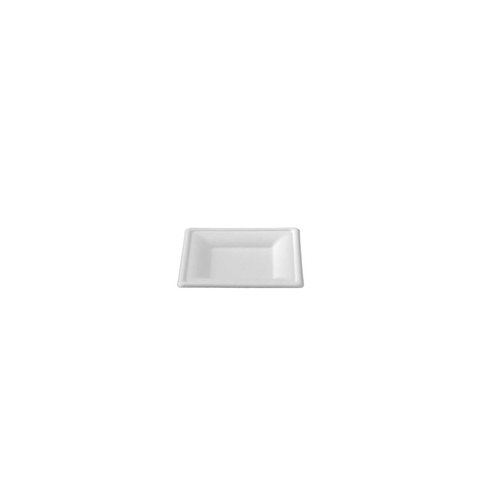 Piattino quadrato dessert bio pz 50