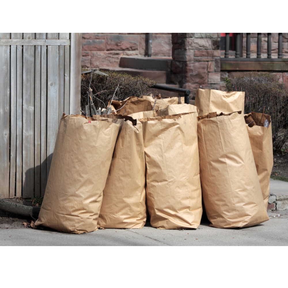 Sacchetti carta per rifiuti