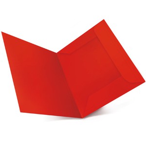 Cartellina 3 lembi rosso