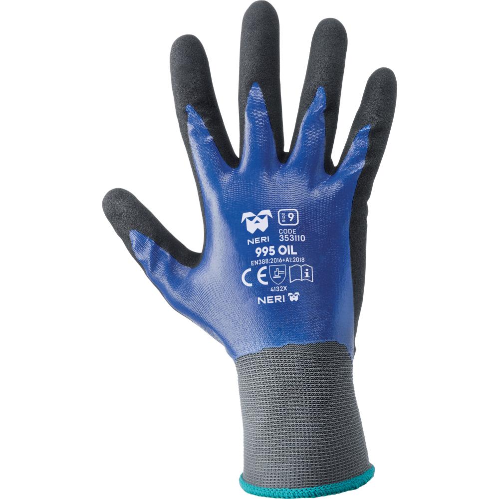 Guanti oil 995 nylon/nitrile