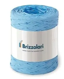 Raphia azzurro h 5x200 mtl